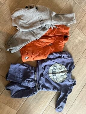 Volcom Kids Navy Sweatpants - Soft Elastic Waist Joggers